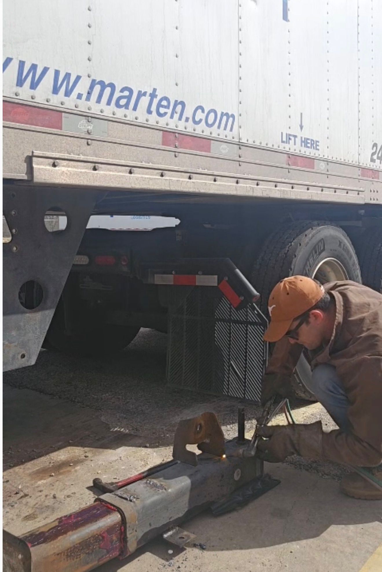 Mobile welding service for commercial trucks Austin Texas